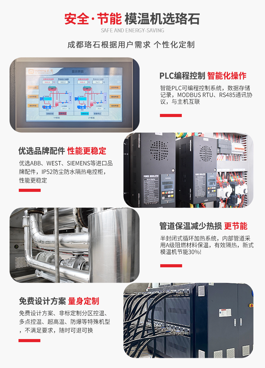 雙機一體模溫機產(chǎn)品特點